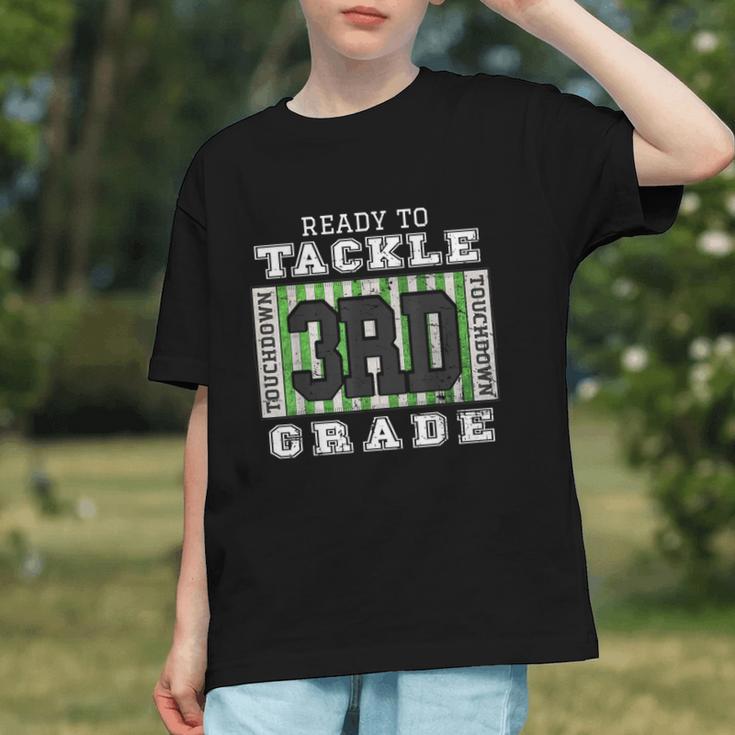 Tackle 3rd Grade Football Back to School Youth T-Shirt