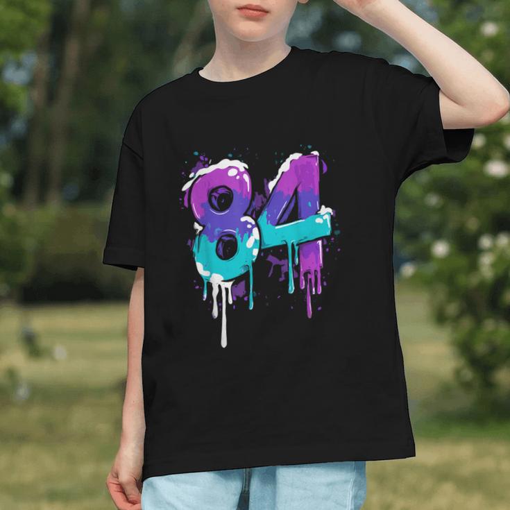 Vintage Baseball 84 Number Graphic Youth Vintage Baseball 84 Number Graphic Youth