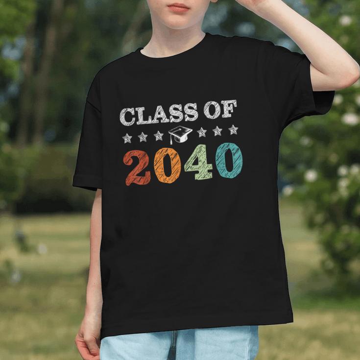 Watch Me Grow to Class of 2040 Back to School Youth T-Shirt