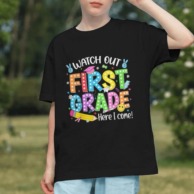 Watch Out 1st Grade! Back to School Youth T-Shirt Watch Out 1st Grade! Back to School Youth T-Shirt