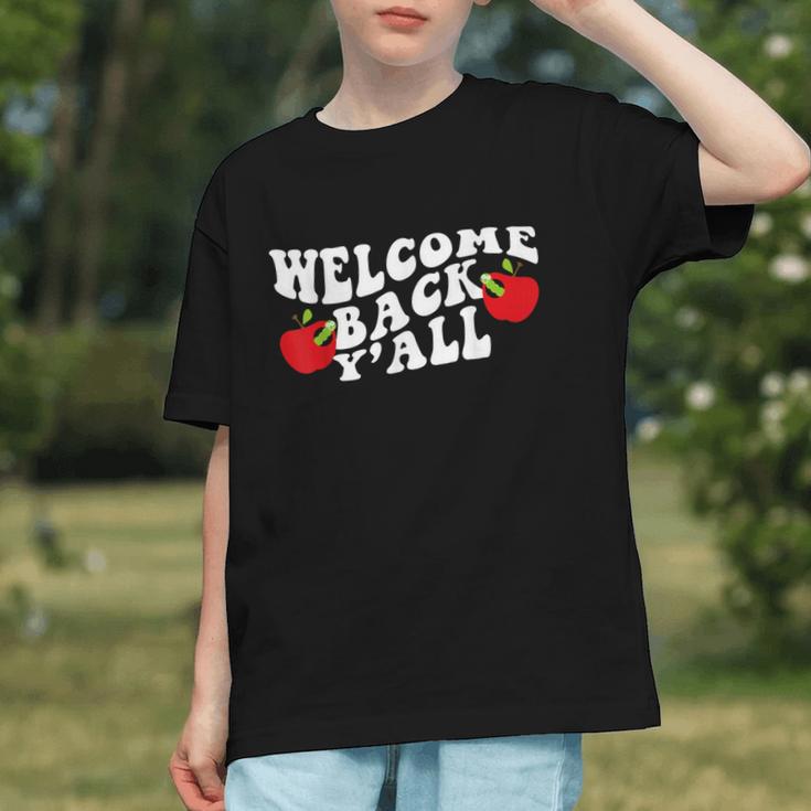 Welcome Back To School Happy First Day Of School 2025 2026 Graphic Youth