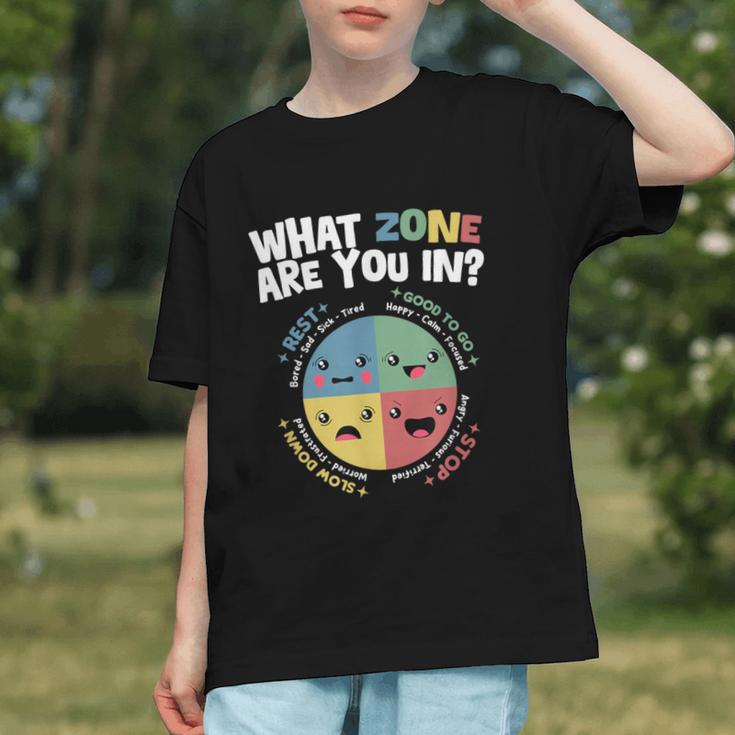 Zones of Regulation School Counselor Back to School Youth T-Shirt