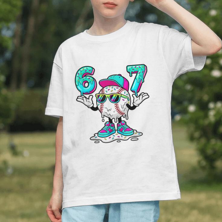 67 Baseball Drip Ice Cream 67 Baseball Men Boy Kids Graphic Youth 67 Baseball Drip Ice Cream 67 Baseball Men Boy Kids Graphic Youth