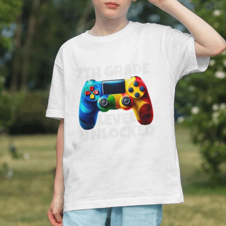 7th Grade Level Unlocked Back To School Gamer Boys Girls Graphic Youth 7th Grade Level Unlocked Back To School Gamer Boys Girls Graphic Youth
