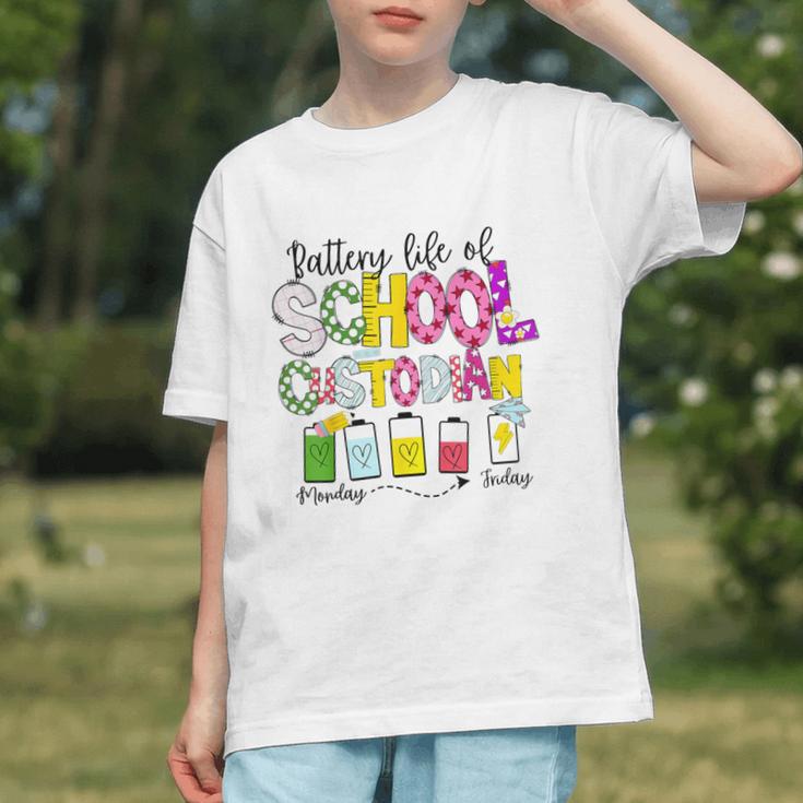Charging the Janitor Life! Back to School Youth T-shirt Charging the Janitor Life! Back to School Youth T-shirt