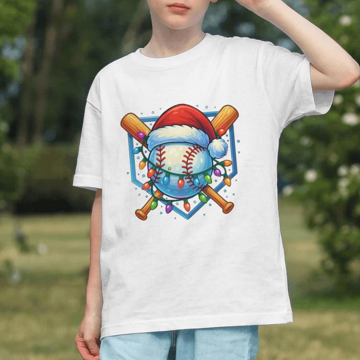 Christmas Baseball Drip For Boys Kids Ice Cream Drip Graphic Youth Christmas Baseball Drip For Boys Kids Ice Cream Drip Graphic Youth