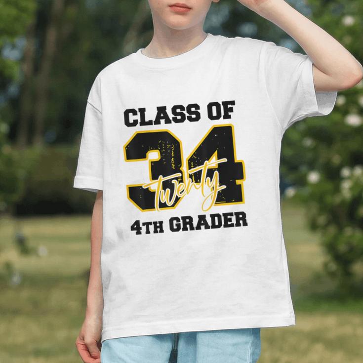 Class Of 2034 4th Grader Elementary School Back To School Graphic Youth Class Of 2034 4th Grader Elementary School Back To School Graphic Youth