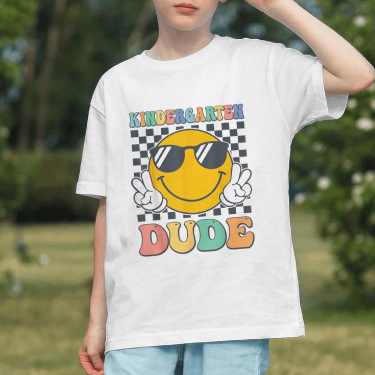 Coolest Kindergarten Dude Back to School Youth T-shirt