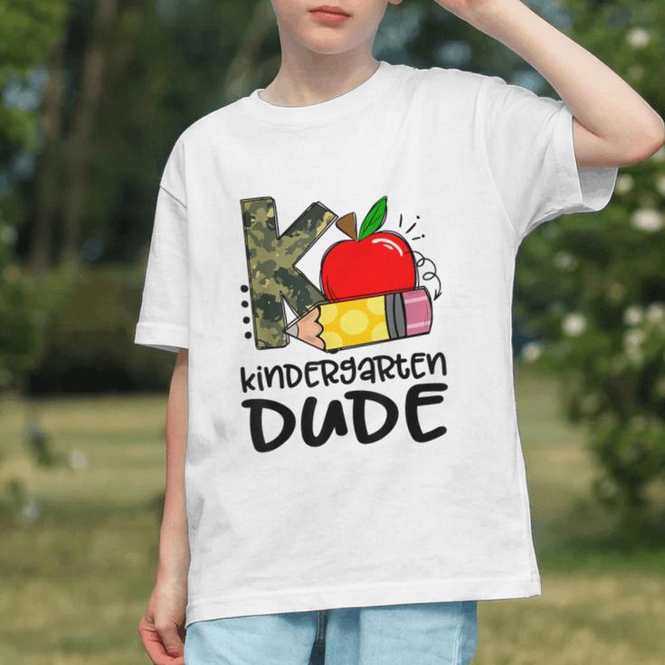 Coolest Kindergarten Dude Back to School Youth T-shirt Coolest Kindergarten Dude Back to School Youth T-shirt