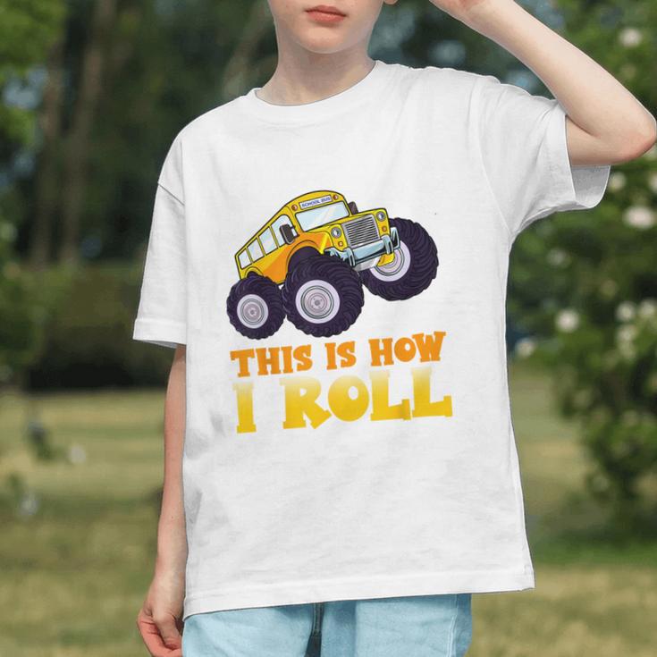 Crush the First Day in a Monster Truck Youth T-shirt Crush the First Day in a Monster Truck Youth T-shirt