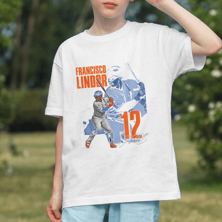 Francisco Lindor New York M Baseball Players MLBFLI304N Graphic Youth Francisco Lindor New York M Baseball Players MLBFLI304N Graphic Youth