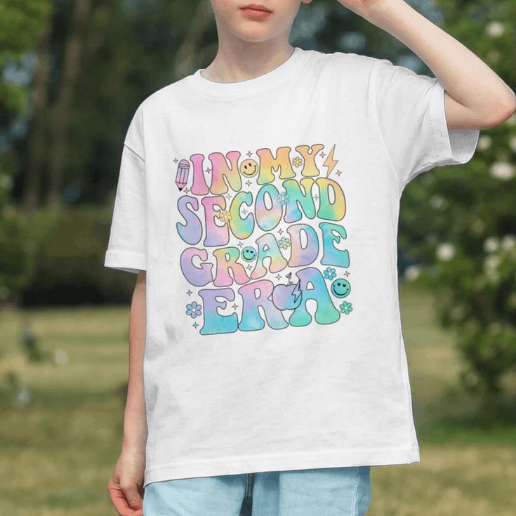 Groovy 2nd Grade Era Tie Dye Back to School Youth T-Shirt Groovy 2nd Grade Era Tie Dye Back to School Youth T-Shirt