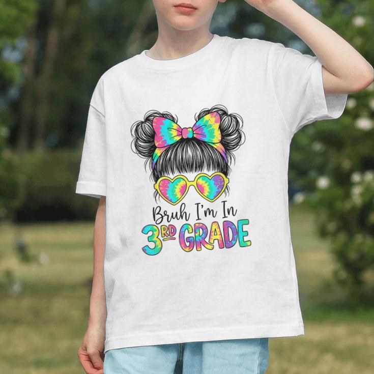 Groovy Tie Dye Vibes for 3rd Grade Back to School Youth T-shirt