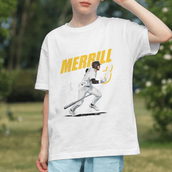 Jackson Merrill San Diego MLB Baseball Player MLBJME204M Graphic Youth