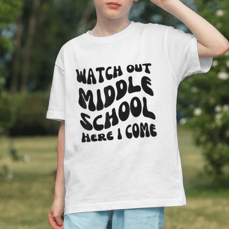 Middle School Beware! Funny Back to School Youth T-Shirt