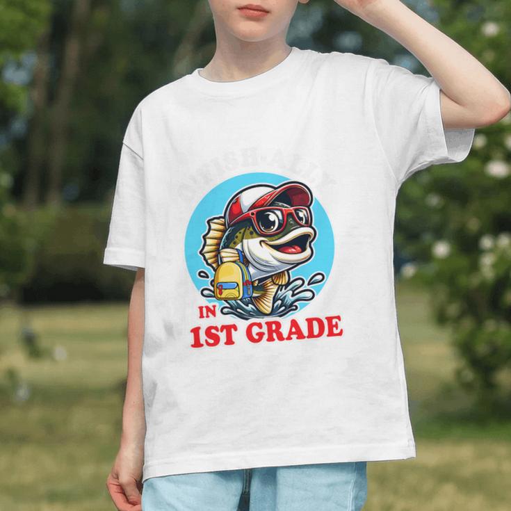 O’Fish-Ally a 1st Grade Mom Back To School Premium Tri-Blend Graphic Youth