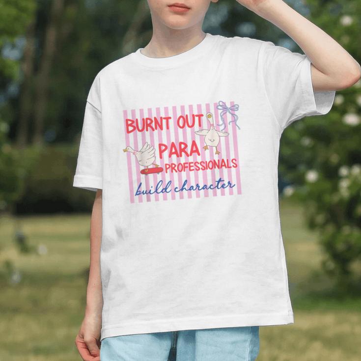 Proud Paraprofessional Back to School Youth T-shirt Proud Paraprofessional Back to School Youth T-shirt
