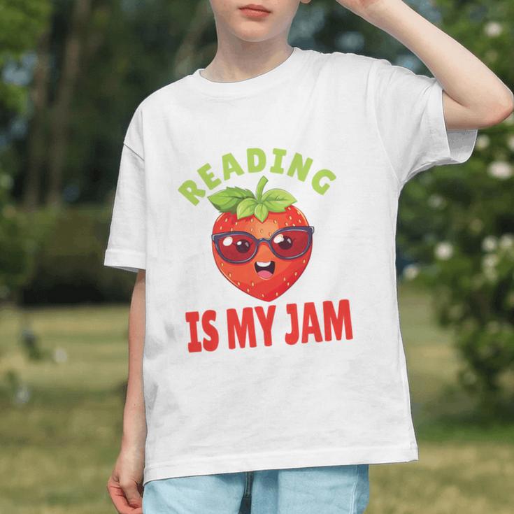 Reading is My Jam! Back to School Librarian Youth T-shirt