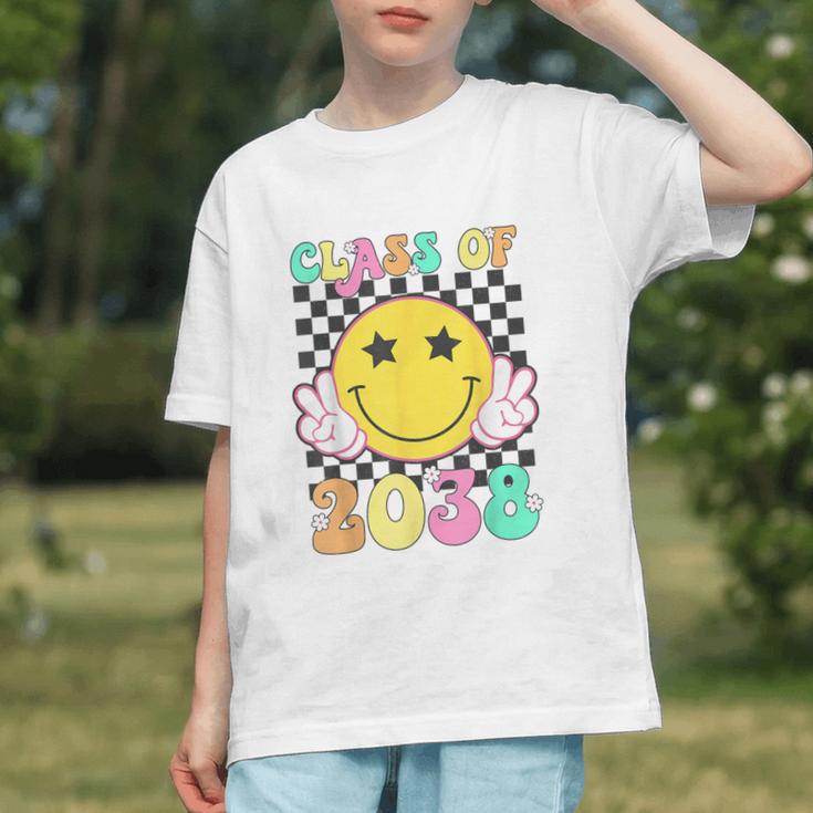 Retro Class Of 2038 Grow With Me Back To School Kindergarten Graphic Youth Retro Class Of 2038 Grow With Me Back To School Kindergarten Graphic Youth