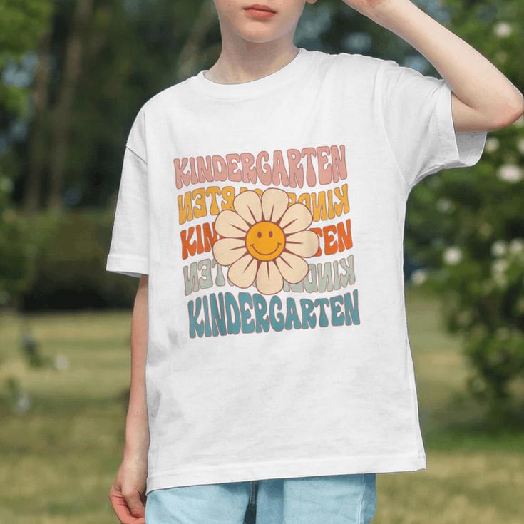 Retro Kindergarten Daisy Colorful Back To School Student Kid Graphic Youth Retro Kindergarten Daisy Colorful Back To School Student Kid Graphic Youth