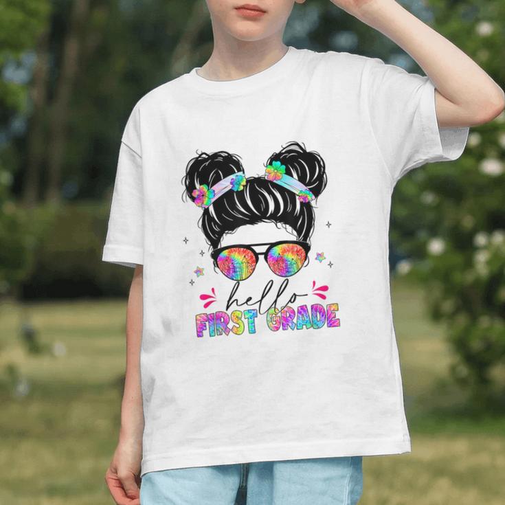 Rock 1st Grade Vibes! Tie Dye Back to School Youth T-Shirt Rock 1st Grade Vibes! Tie Dye Back to School Youth T-Shirt