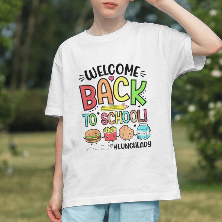 Serve Up Smiles: Lunch Lady Back to School Youth T-shirt Serve Up Smiles: Lunch Lady Back to School Youth T-shirt