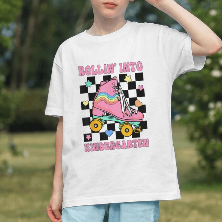 Skating Into Kindergarten! Back to School Youth T-Shirt Skating Into Kindergarten! Back to School Youth T-Shirt