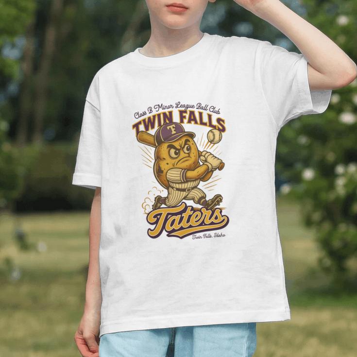 Twin Falls Taters Minor League Baseball Team Graphic Youth Twin Falls Taters Minor League Baseball Team Graphic Youth
