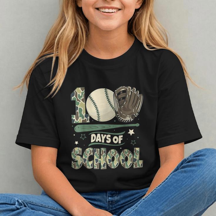 100 Days Of School Teacher Camo Baseball Boys Toddler Kids Graphic Youth 100 Days Of School Teacher Camo Baseball Boys Toddler Kids Graphic Youth