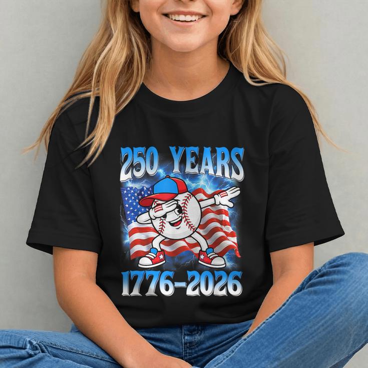 250 Years 1776 2026 250th Baseball American Flag 4th Of July Graphic Youth 250 Years 1776 2026 250th Baseball American Flag 4th Of July Graphic Youth