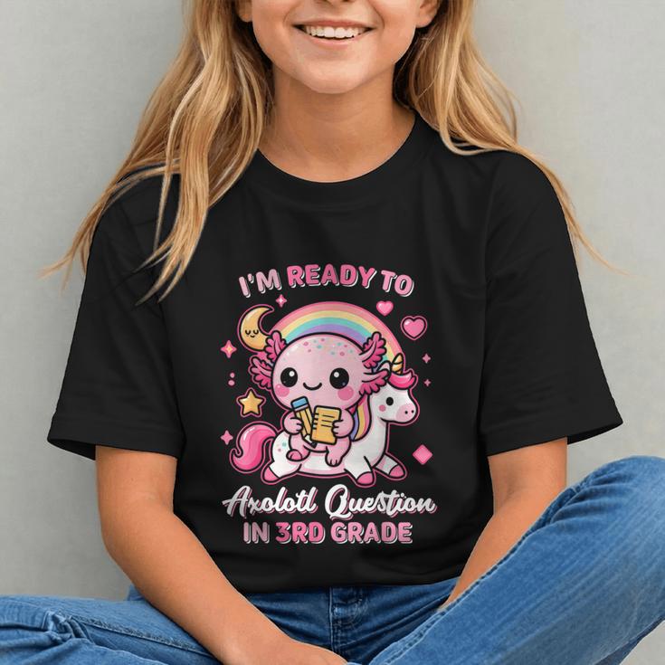 Axolotl Curious Minds: Back to School 3rd Grade Youth T-shirt Axolotl Curious Minds: Back to School 3rd Grade Youth T-shirt