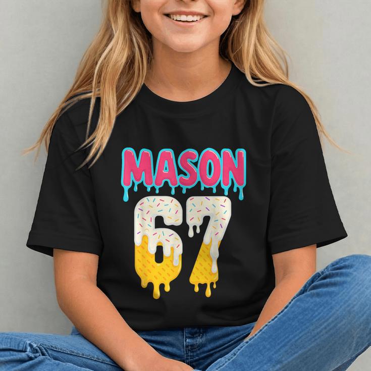 Baseball 6 7 Ice Cream Drip Number 67 Six Seven Meme Graphic Youth Baseball 6 7 Ice Cream Drip Number 67 Six Seven Meme Graphic Youth