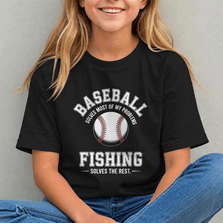 Baseball & Fishing Graphic Youth