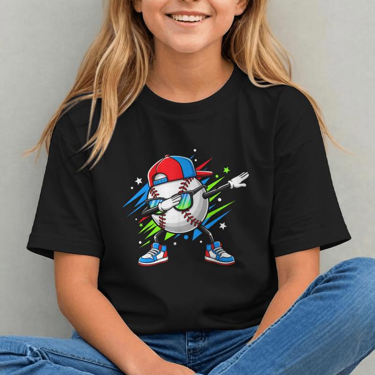 Baseball Dabbing Sports For Boys And Girls Game Day Graphic Youth Baseball Dabbing Sports For Boys And Girls Game Day Graphic Youth