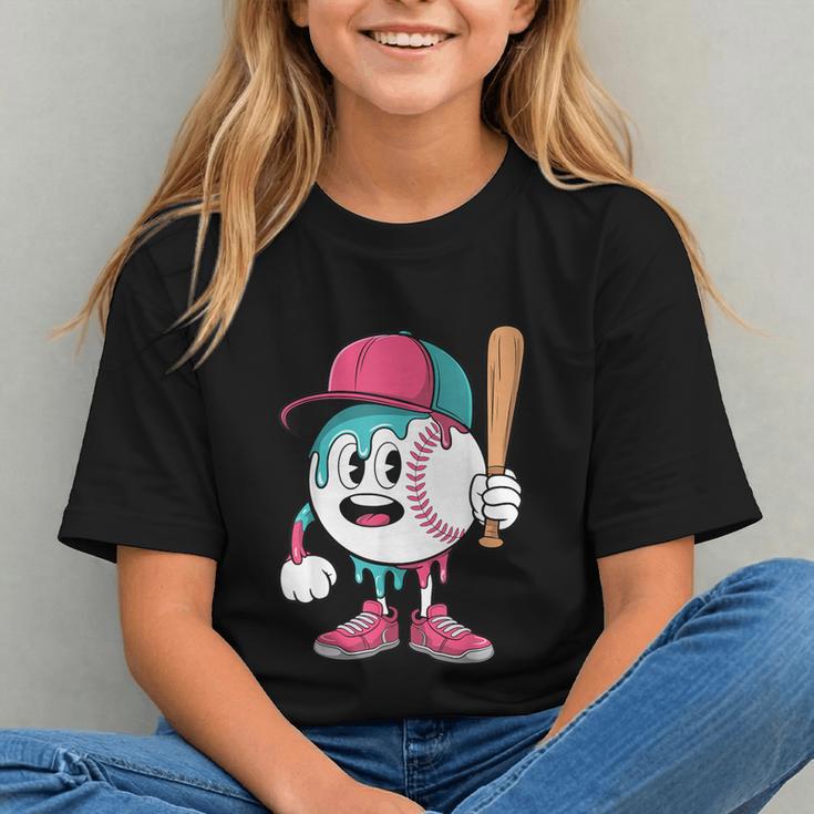 Baseball Drip Boys Ice Cream Youth Graphic Youth