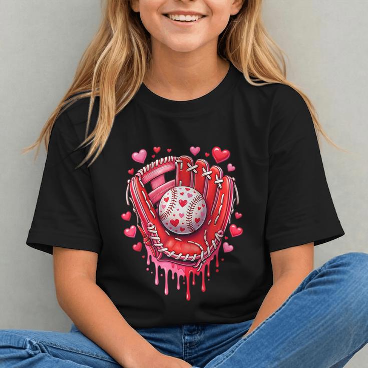 Baseball Drip Ice Cream Sprinkles Valentines Day Baseball Graphic Youth Baseball Drip Ice Cream Sprinkles Valentines Day Baseball Graphic Youth