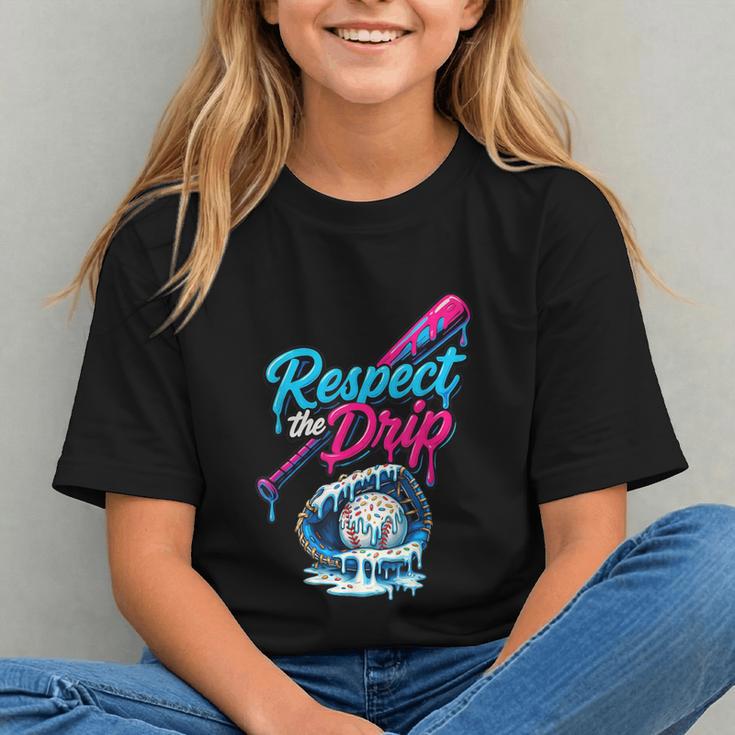 Baseball Drip Ice Cream Sprinkles Youth Boys Baseball Glove Graphic Youth Baseball Drip Ice Cream Sprinkles Youth Boys Baseball Glove Graphic Youth