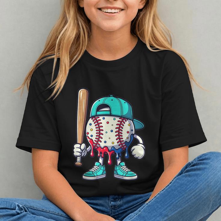 Baseball Drippy Style Apparel For Boys Youth Drip Baseball Graphic Youth Baseball Drippy Style Apparel For Boys Youth Drip Baseball Graphic Youth