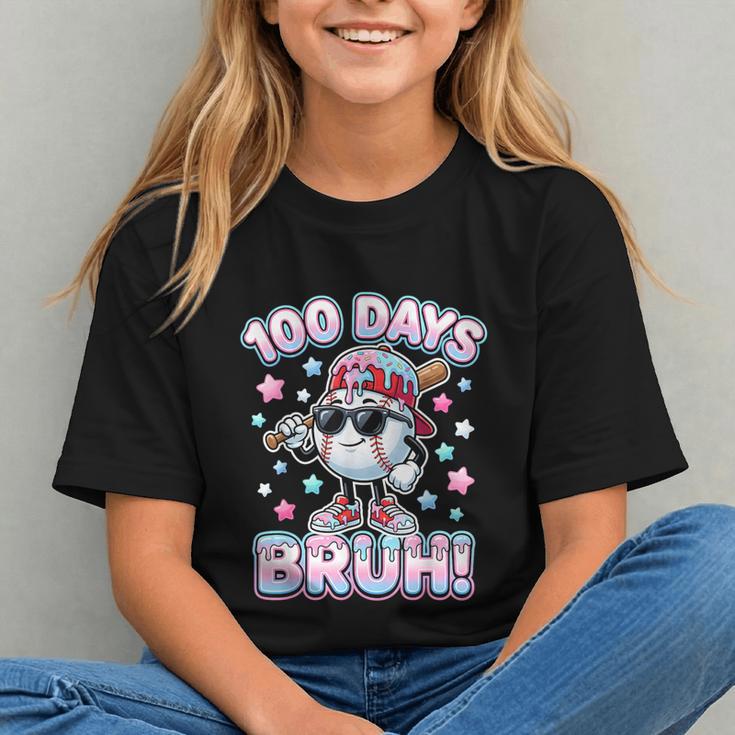 Baseball Ice Cram Drip 100 Days Of School 100th Boys Youth Graphic Youth Baseball Ice Cram Drip 100 Days Of School 100th Boys Youth Graphic Youth