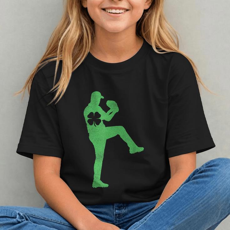 Baseball Shamrock St Patrick's Day Saint Paddy's Graphic Youth Baseball Shamrock St Patrick's Day Saint Paddy's Graphic Youth