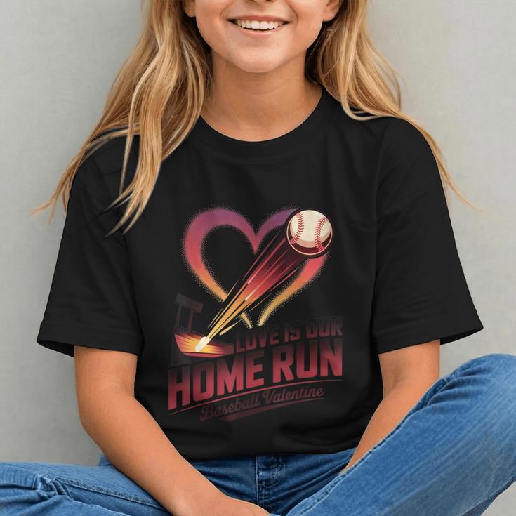 Baseball Valentine Love Is Our Home Run Apparel Graphic Youth Baseball Valentine Love Is Our Home Run Apparel Graphic Youth