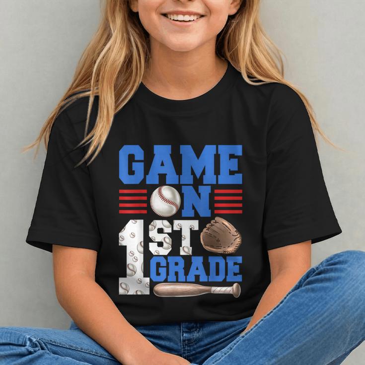 Batter Up for 1st Grade! Baseball Back to School Youth T-shirt Batter Up for 1st Grade! Baseball Back to School Youth T-shirt