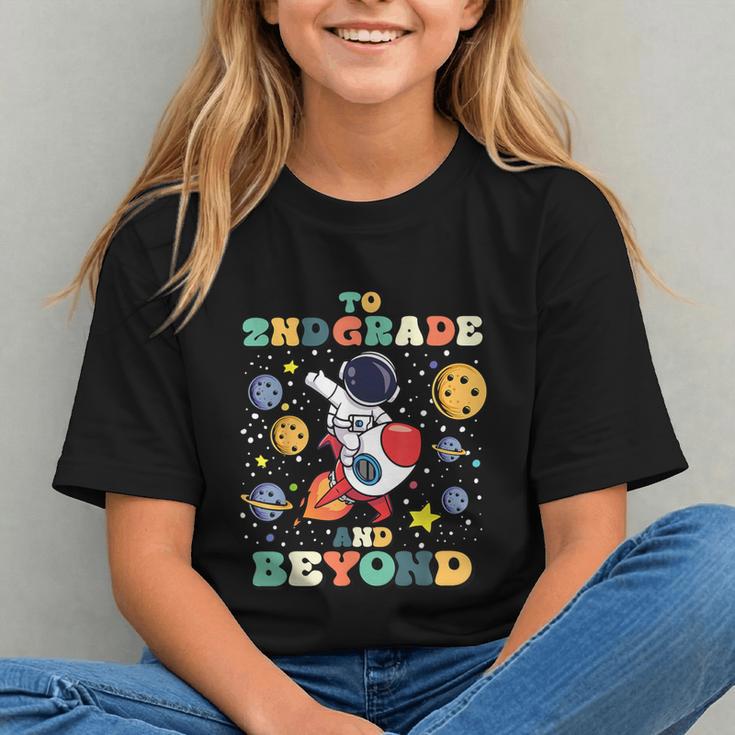 Blast Off to 2nd Grade! Astronaut Back to School Youth T-shirt