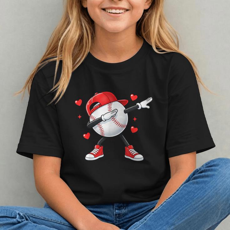 Boys Valentines Baseball Graphic Youth