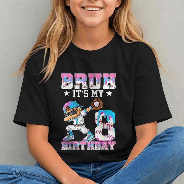 Bruh It's My 8th Birthday Baseball Ice Cream Drip 8 Year Old Graphic Youth Bruh It's My 8th Birthday Baseball Ice Cream Drip 8 Year Old Graphic Youth