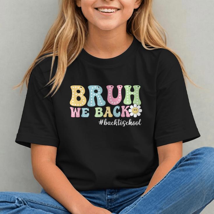 Bruh, We Back! First Day Back to School Youth T-shirt Bruh, We Back! First Day Back to School Youth T-shirt