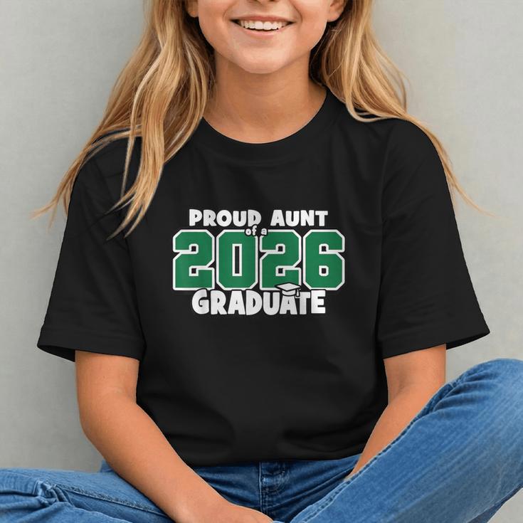 Celebrate Class of 2026! Proud Aunt Back to School Youth T-shirt