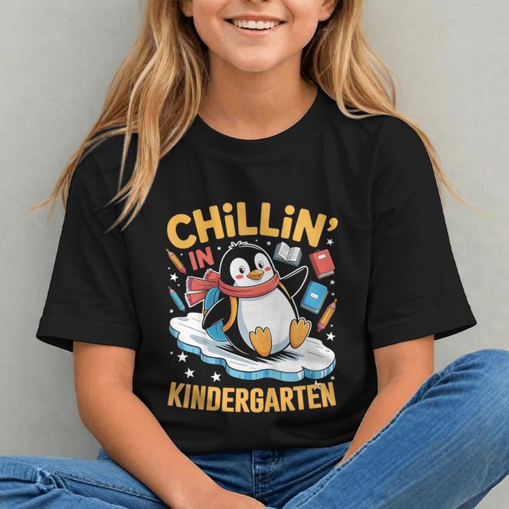 Chillin Penguin Kindergarten Back to School Youth T-Shirt Chillin Penguin Kindergarten Back to School Youth T-Shirt