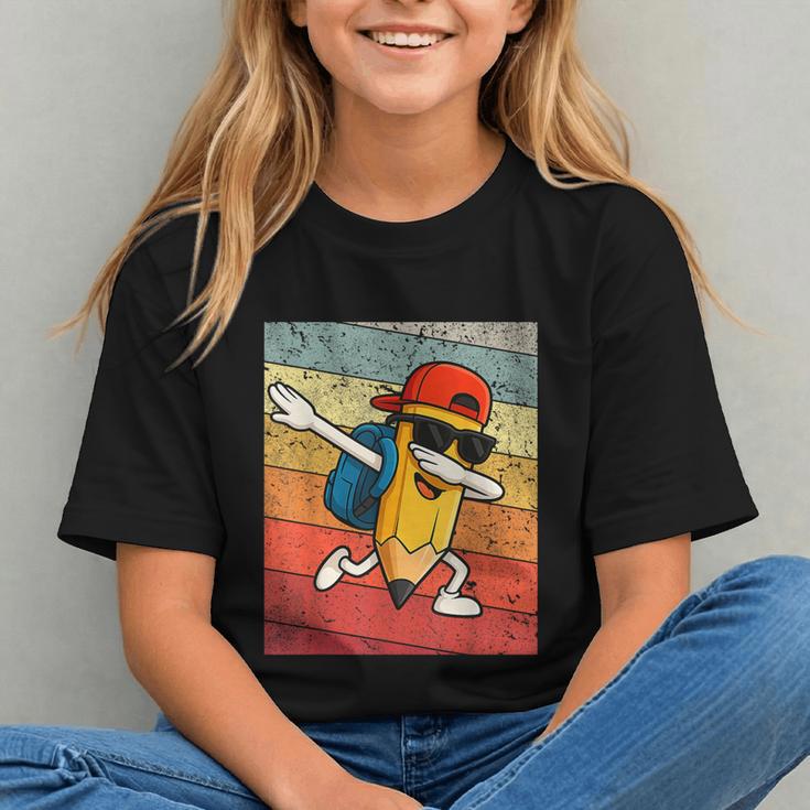 Dab into the First Day! Funny Pencil Back to School Youth T-shirt Dab into the First Day! Funny Pencil Back to School Youth T-shirt