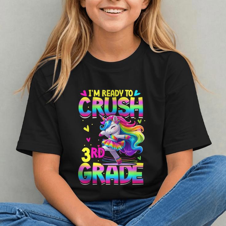 Dancing Unicorn 3rd Grade Magic Back to School Youth T-Shirt Dancing Unicorn 3rd Grade Magic Back to School Youth T-Shirt